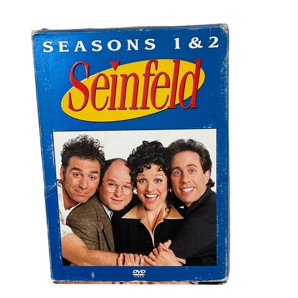 Seinfeld  Volume 1 Season 1 & 2 4 DVD Disks - Picture 1 of 7